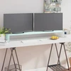 TV staliukas TV stovas/monitoriaus pakyla, žalias, 120x30x13cm, stiklas