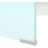 TV stovas/monitoriaus pakyla, žalias, 70x30x13cm, stiklas