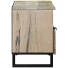 TV staliukas TV vienetai su stalčių Balta 100 x 33 x 46 cm Apdirbta mediena