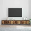 TV staliukas TV vienetai 240 x 35 x 41 cm Senovinis medis Apdirbta mediena