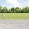 Tvora su stulpais Sidabro 0,6 x 50 m Plienas
