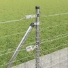 Tvora su stulpais Sidabro 0,6 x 50 m Plienas