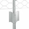 Hexagonal Fence with Post 10 x 0,8 m Galvanizuotas plienas