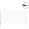Suvirintas vielos tvora su stulpeliais 50 x 1 m Sidabrinė