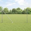 Tvora su stulpais Sidabro 1,2 x 25 m Plienas