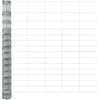 Lauko laukinė tvora su stulpais 25 x 1,6 m Sidabrinė Tinklelis
