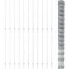 Lauko laukinė tvora su stulpais 50 x 1,6 m Sidabrinė Tinklelis