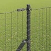 Tvorelės stulpas 2 pcs Pilka Milteliniu būdu padengtas plienas