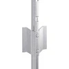 Įmontuotas tvoros stulpas 22 pcs Sidabrinė 80 cm