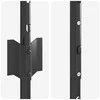 Tvorelės stulpas 44 pcs Pilka 160 cm Plienas