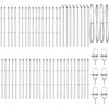 Tvorelės stulpas 52 pcs Pilka 3,2 x 3,2 x 120 cm