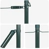 Tvorelės stulpas 52 pcs Žalia 3,2 x 3,2 x 120 cm