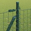 Tvorelių stulpas su betono pamatu 7 vnt. Žalia