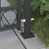 Tvorelės stulpas ASSEN 200 x 88 x 14 cm Plienas Užrakintas