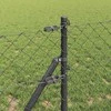 Tvorelės stulpas Pilka 10 x 0,8 m (60 x 60 mm tinklas)