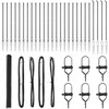 Suvirintas vielinis tvoras su smailiais galais