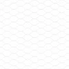 Hexagonal Fence with Post 25 x 1 m Galvanizuotas plienas