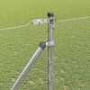 Hexagonal Fence with Post 25 x 1,2 m Galvanizuotas plienas