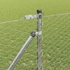 Hexagonal Fence with Post 25 x 1,2 m Galvanizuotas plienas