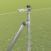Hexagonal Fence with Post 25 x 1,6 m Galvanizuotas plienas