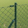 Tvorelės stulpas Žalia 1 x 25 m (60 x 60 mm tinklas) Plienas