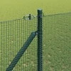 Suvirintas vielinis tvoras su smailiais galais Plienas Žalia