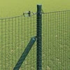 Suvirintas vielinis tvoras su smailiais galais Plienas ir PVC