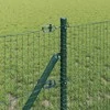 Tvorelės stulpas Plienas ir PVC Žalia