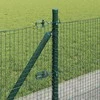 Suvirinta vielos tvora su betono baze 50 x 0,6 m Žalia