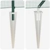 Suvirintas vielinis tvoras su smailiais galais Plienas ir PVC