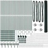 Suvirintas vielinis tvoras su smailiais galais