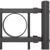 Tvorelių elementas ASSEN Pilka 170 x 130 cm Plienas