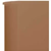 Uždanga nuo vėjo, 9 plokštės, taupe, 1200x120cm, audinys