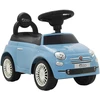 Vaikiškas automobilis Fiat 500, mėlynas