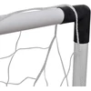 Vaikiškų mažų futbolo vartų su tinklais rinkinys, 2vnt., 91,5x48x61cm