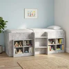 Vaikų Aukštas Lova 2 pcs Betoninė 193 x 96,1 x 68,5 cm