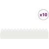 Vejos borteliai 10 pcs Balta 103 x 0,05 x 22 cm Plienas