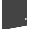 Vejos borteliai 10 pcs Juoda 103 x 0,05 x 22 cm Plienas