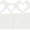 Vejos borteliai 20 pcs Balta 103 x 0,05 x 22 cm Plienas