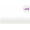 Vejos borteliai 30 pcs Balta 103 x 0,05 x 22 cm Plienas