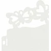Vejos borteliai 30 pcs Balta 103 x 0,05 x 22 cm Plienas