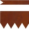 Vejo kraštas 10 pcs Ruda 100 x 0.05 x 20 cm