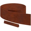 Vejo kraštas 4 pcs Rūdijanti 450 x 0,05 x 20 cm