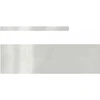Vejo kraštas Sidabro 450 x 0.05 x 15 cm Nerūdijantis Plienas