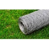Vielinis tinklas, sidabrinis, 25x0,75m, cinkuotas plienas