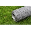 Vielinis tinklas, sidabrinis, 25x0,75m, cinkuotas plienas