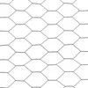 Vielos tinklas su PVC danga, pilkas, 25x0,75m