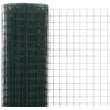 Vielos tinklas su PVC danga, žalias, 10x0,5m