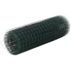 Vielos tinklas su PVC danga, žalias, 25x0,5m