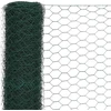 Vielos tinklas višč., žalios sp., 25x1,2m, PVC dengtas plienas